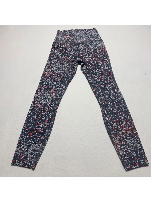 Lululemon Women's Size 4 Floral Print Leggings - Image 5