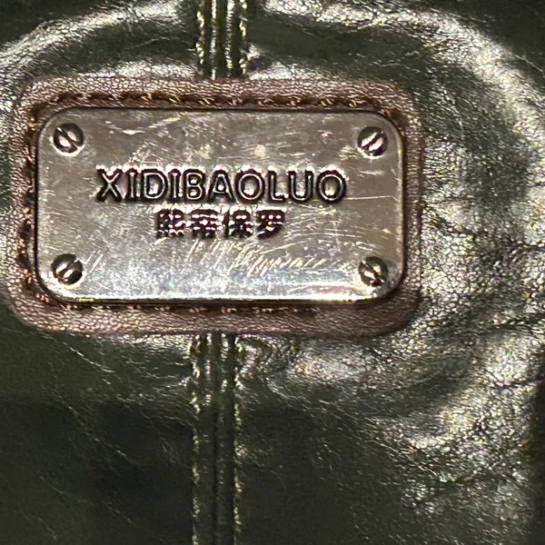 Stylish Green and Brown Women's Bag Xidibaoluo - Image 14