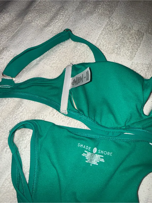 Shade & Shore Teal Green Underwire Bikini Set - Image 3