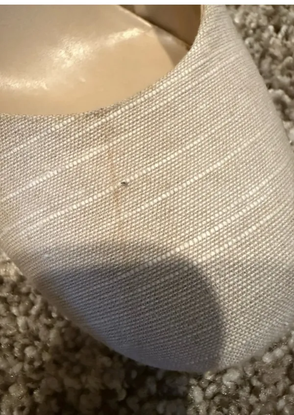 Kelly & Katie Women's Pumps Isabel Kk Heels tan Fabric Size 8 M - Image 3
