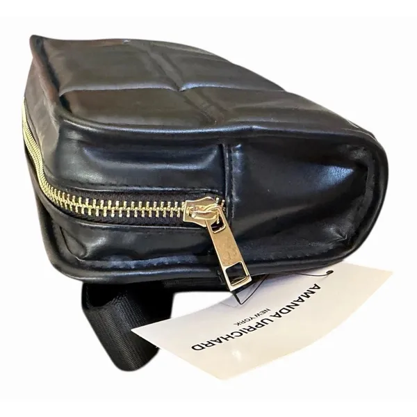Amanda Uprichard Black Quilted Belt Bag Crossbody Fanny Pack NWT - Image 4