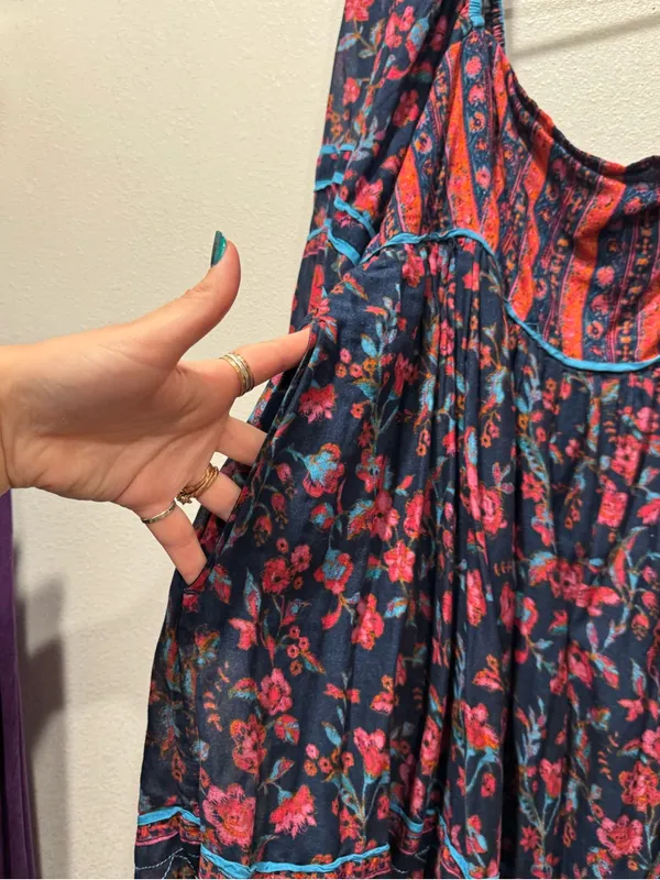 Free People Endless Afternoon Floral Mini Dress XL NWOT - Image 5