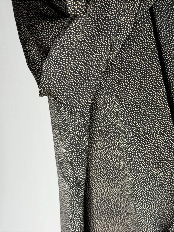 Molly Bracken Double Breasted Polka Dot Boyfriend Blazer Career Office Jacket‎ - Image 8