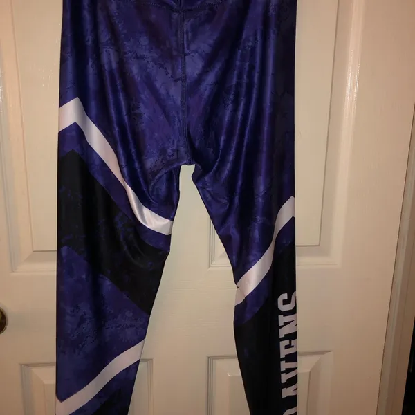 Raven Football NFL Apparel Sleepwear Leggings‎ Sz XL. Like New - Image 4