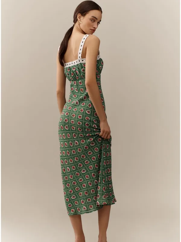 Wayf Sleeveless Midi Slip Dress - Image 3