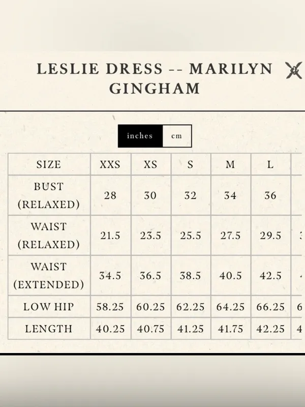 NWT DÔEN Leslie Dress — Marilyn Gingham — Size Large Cottagecore Feminine - Image 7