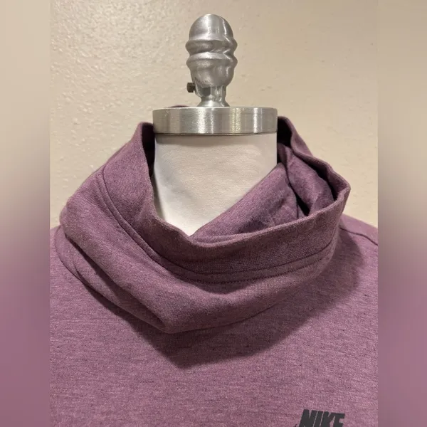 Nike Women’s‎ Funnel-Neck Pullover Hoodie - Size Medium - Image 3