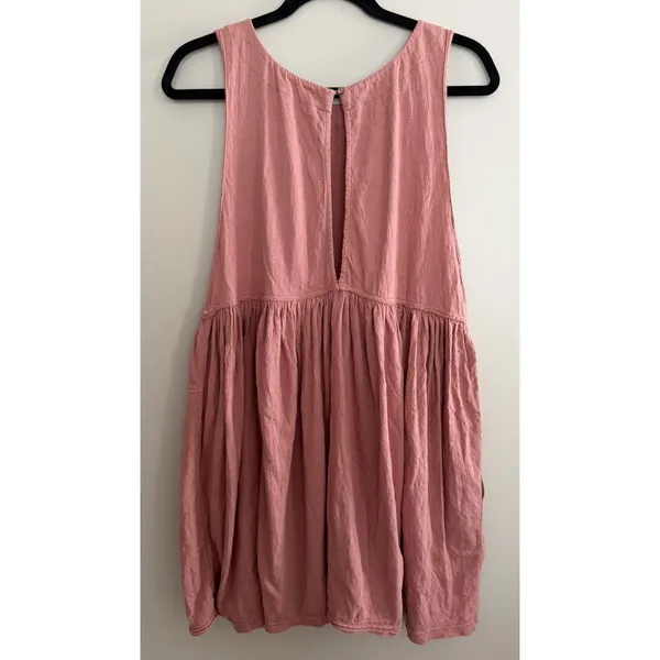 Free People I'm Still Obsessed Sleeveless‎ Mini Dress Mauve Women's Size Small - Image 2