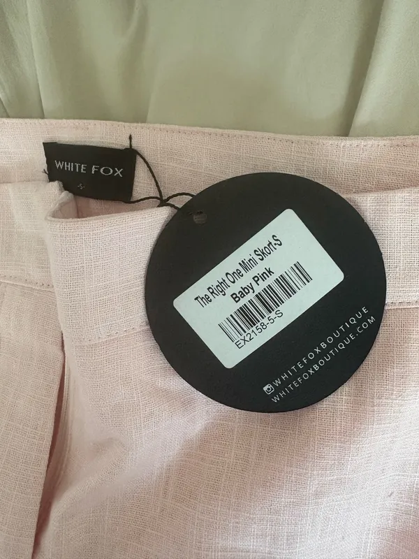 White Fox Boutique Mini Skirt Pink - Image 4