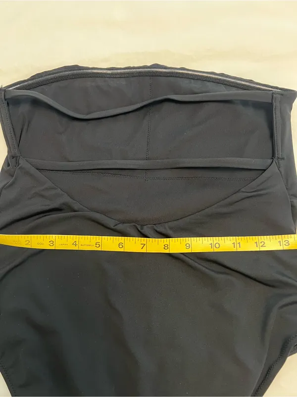 H&M Strapless Black One-Piece Swimsuit - Classic Bandeau Swim - Image 7