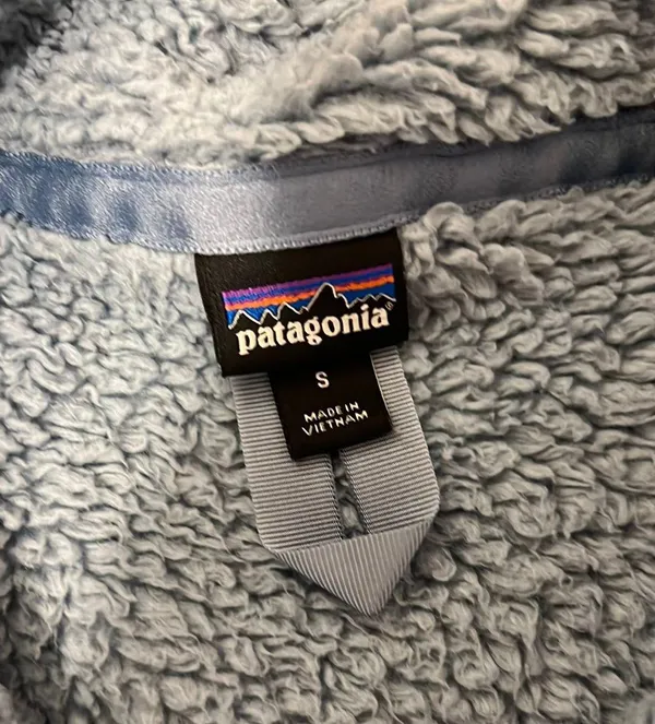Patagonia Blue Quarter Zip Fleece - Image 3