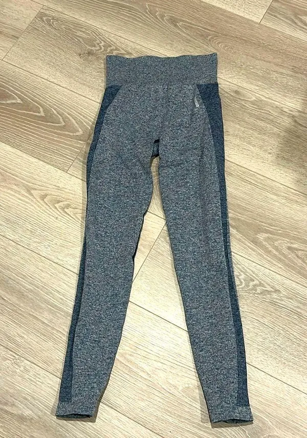 GymShark high waisted flex leggings blue Size Small - Image 2