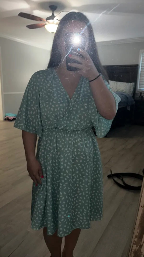 Seafoam dress Green - Image 2