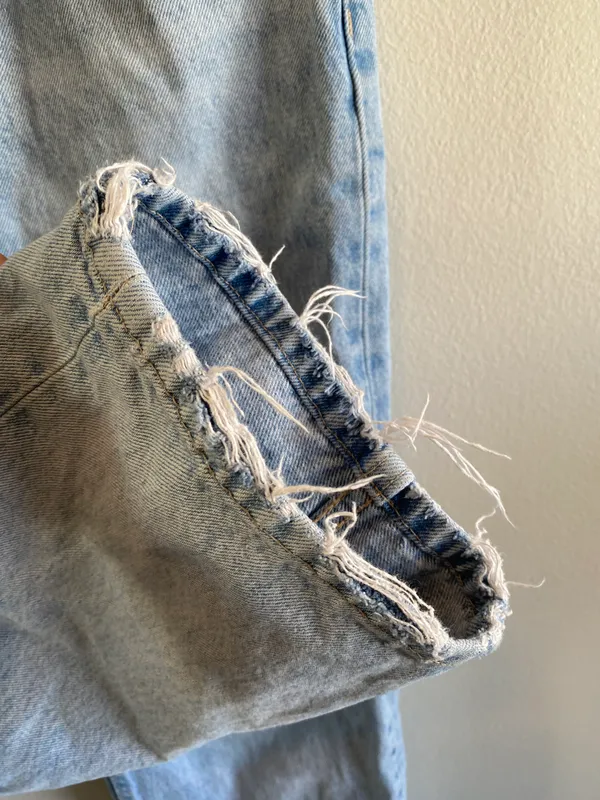 ZARA Relaxed Baggy Fit Jeans - Image 5