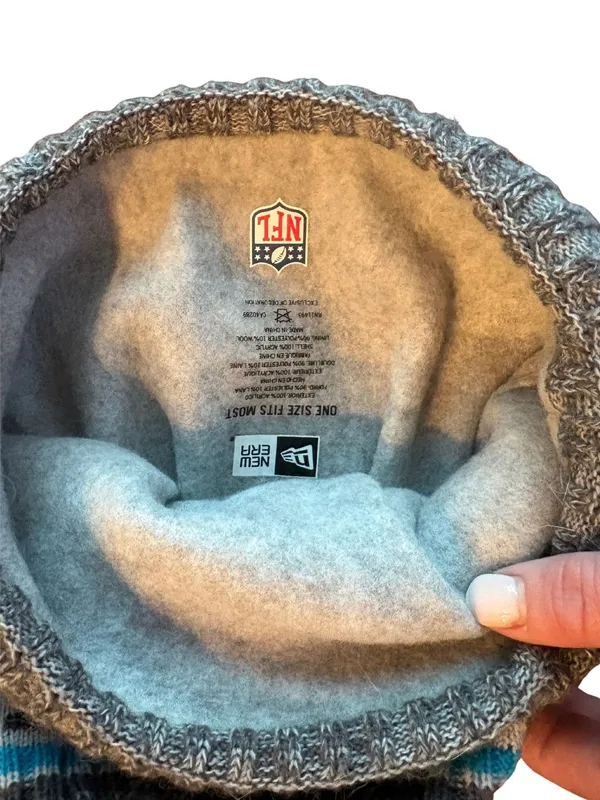 NFL Team Apparel NFL Carolina Panthers Knit Beanie - Image 3