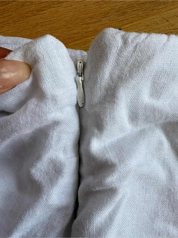 Abercrombie & Fitch White Linen skurt - Image 4