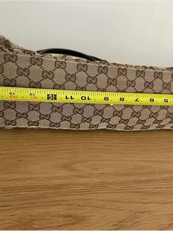 Gucci Abbey D-Ring GG Canvas Shoulder Bag - Image 6