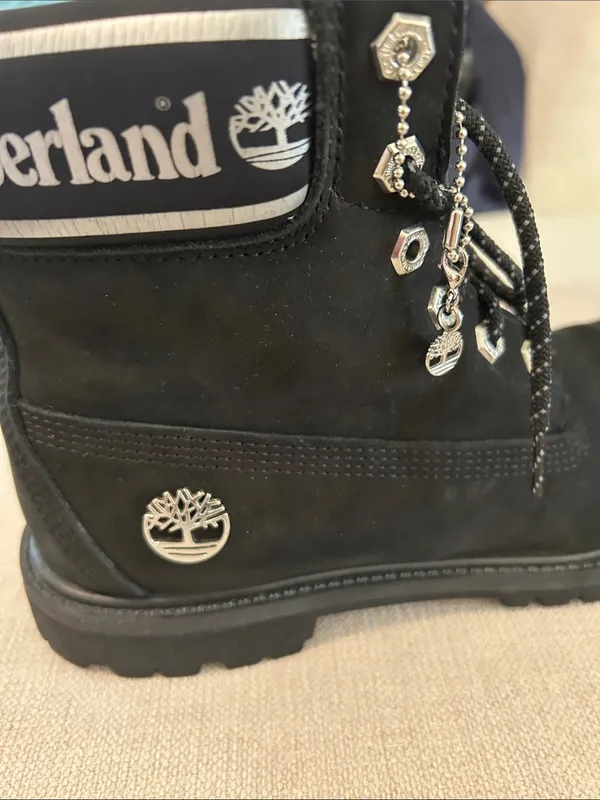 Timberland Stone Street 6-Inch Waterproof Boots, Black, Size 9.5, NWOT, display - Image 12