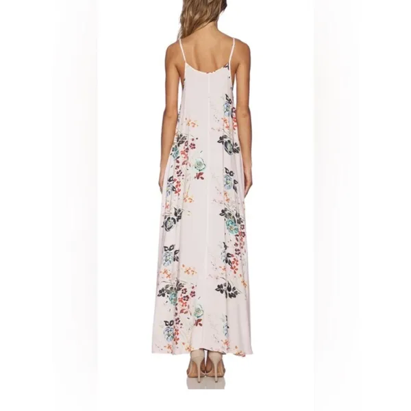Somedays Lovin Golden Fields Pink Floral Maxi Dress Size M - Image 3