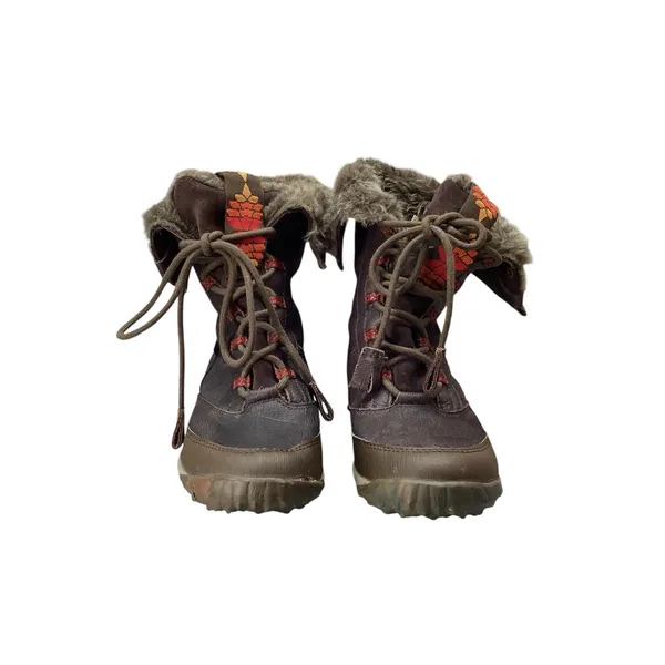 Cushe Brand Women's Winter Boot with Brown Leather & Faux Fur Liner‎ Sz 6 - Image 2