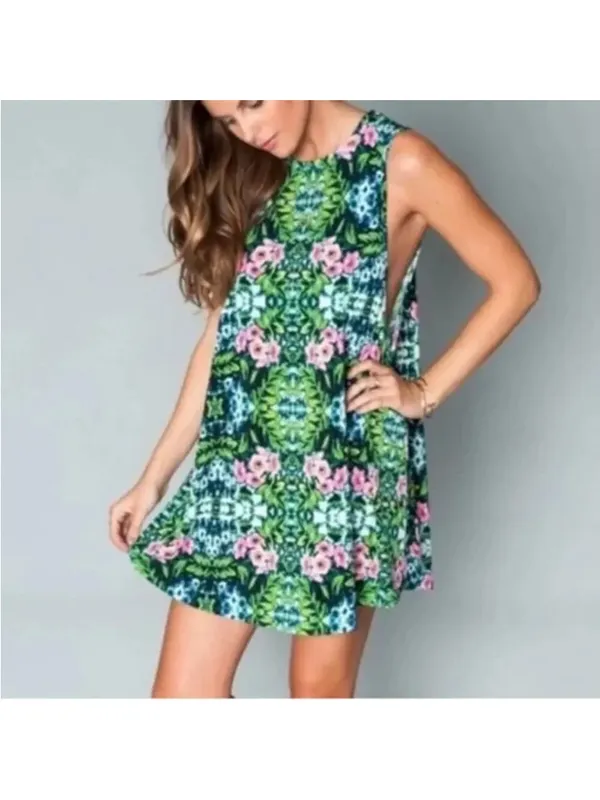 Show Me Your Mumu Garrett Floral Mini Dress Size Small - Image 3