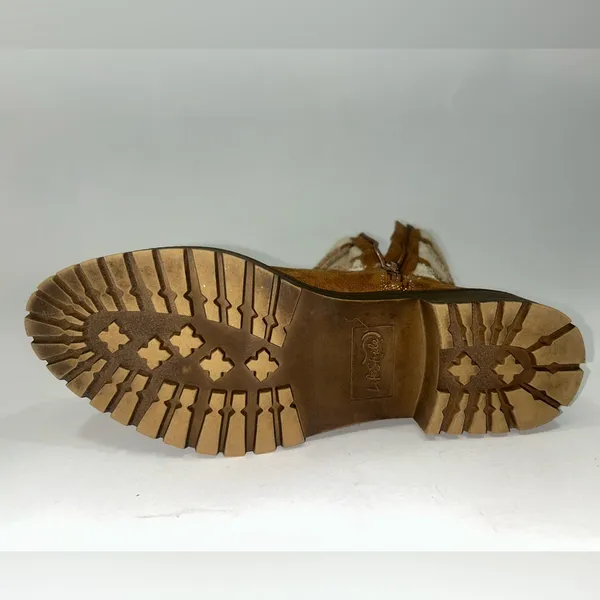 Life Stride Brown Shearling Winter Boots - Image 6