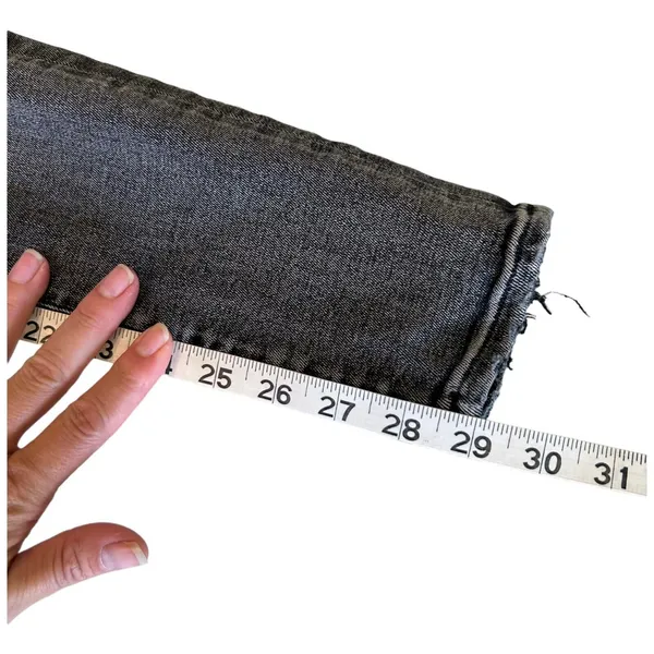 AGOLDE Sophie Skinny‎ Jeans Size 25 Silence Distressed Stretch Black Gray Jeans - Image 7