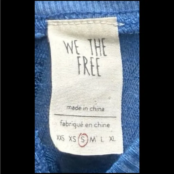 We The Free South Side Thermal. Size Small - Image 6