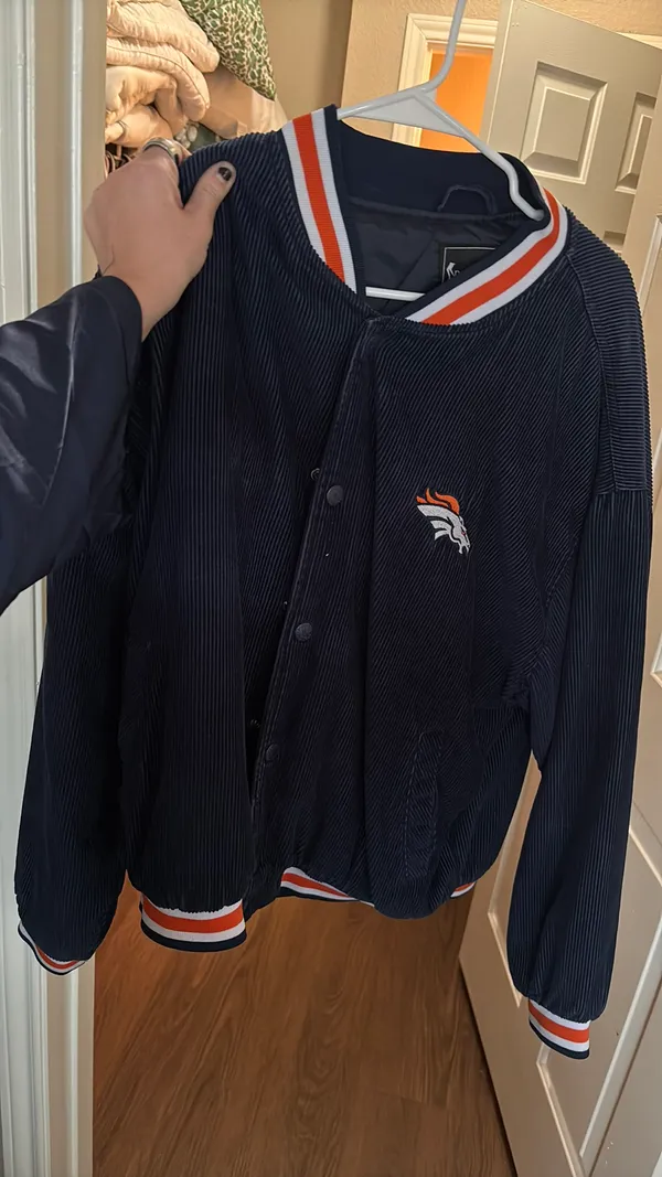 vintage broncos nfl denver jacket Blue Size L - Image 3