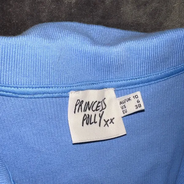 Princess Polly Downtown Top in Blue Size 6 - Image 12