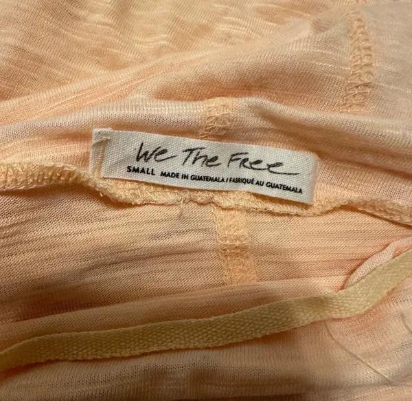 Size S light orange We the Free dolman top - Image 3