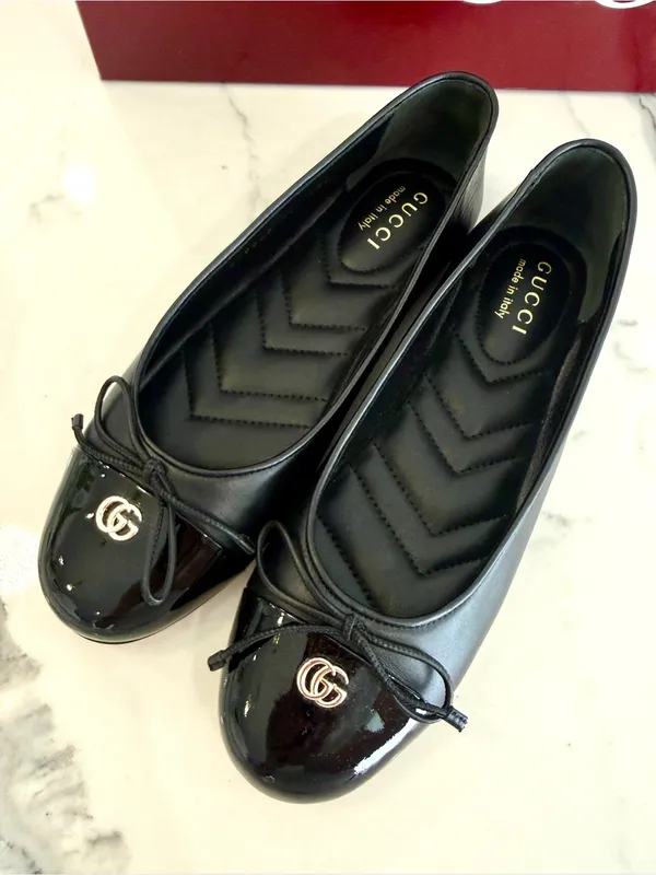 Gucci GG Marmont Ballet Flats - Image 2