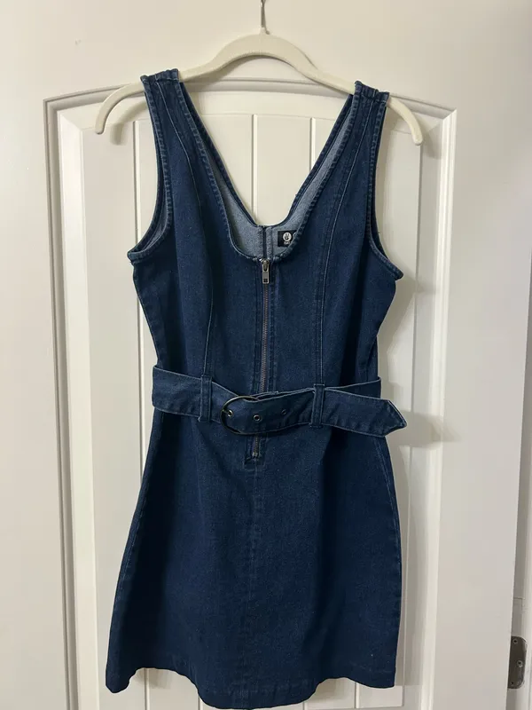 Peace Love World Denim Dress - Image 2