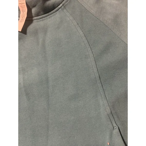 lululemon Scuba Pullover Hoodie Side Slit Logo Oversized Turquoise Blue XS/S - Image 13