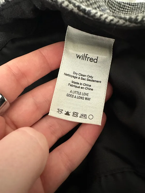 Aritzia Wilfred Wool Skirt Mini - Image 6