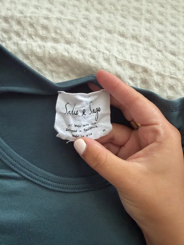 Open Back Long Sleeve Top - Image 3