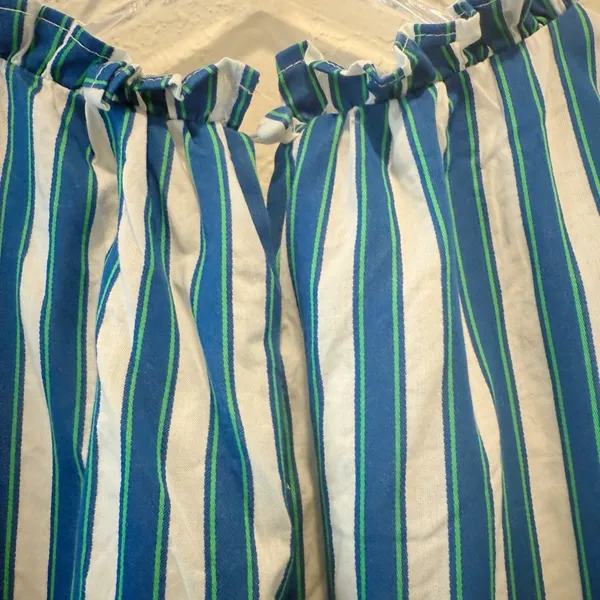 J. CREW Tiered Cotton Dobby Dress in Cape Stripe size‎ XS - Image 4