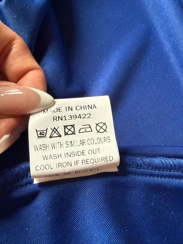 Tobi blue sweetheart Dress  - Image 4