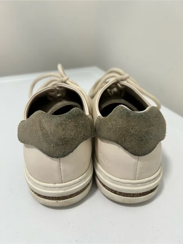 Birkenstock Bend Low Decon Pop Sneakers Taupe Eggshell Size 7 - 7.5 US Narrow - Image 5