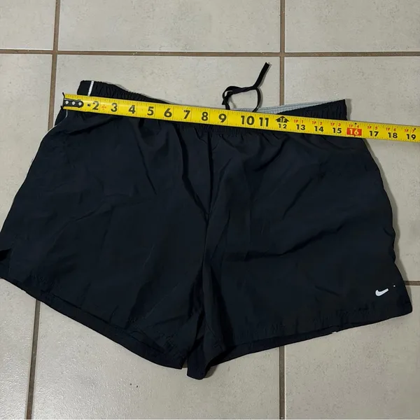 Nike Women Dri-Fit Black Athletic‎ Running Shorts size L - Image 8