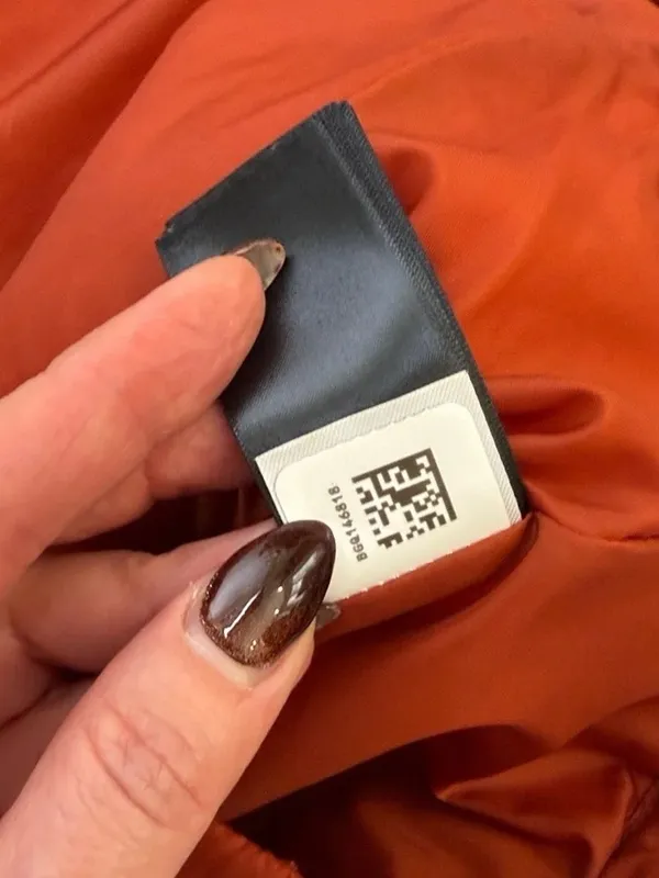 The North Face North Peak Puffer Sherpa Insulated Fleece Rust Jacket Size Medium - Image 12
