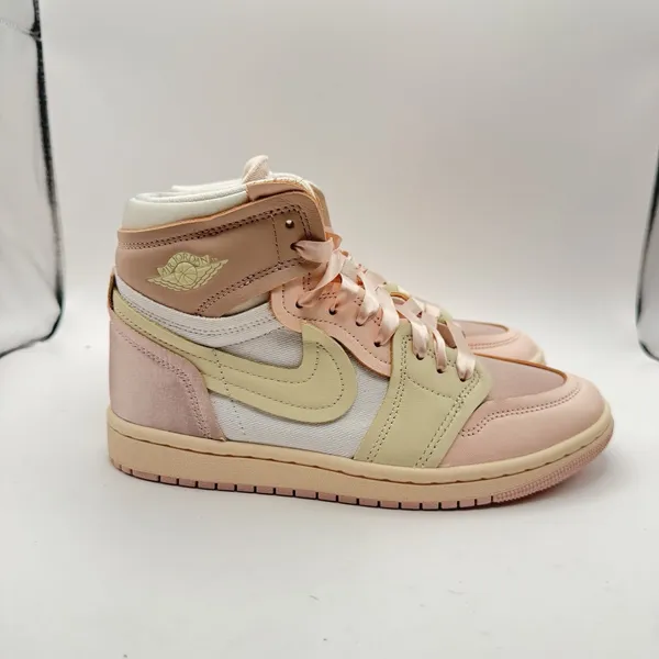 Nike Air‎ Jordan 1 MM High Pink Oxford Womens Sz 7 New [FZ8779-600] - Image 2
