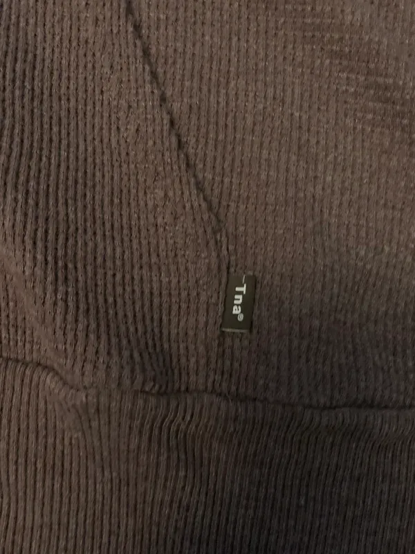 Aritzia TNA thermal Hoodie - Image 3