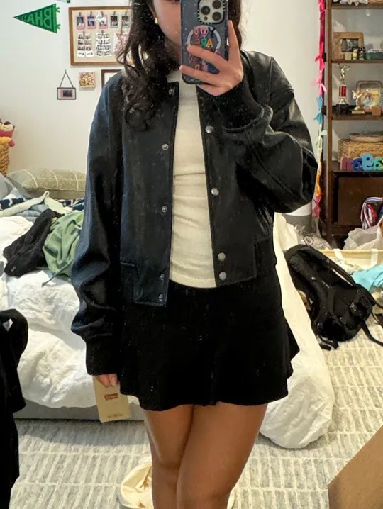 Levi’s Leather Jacket - Image 2