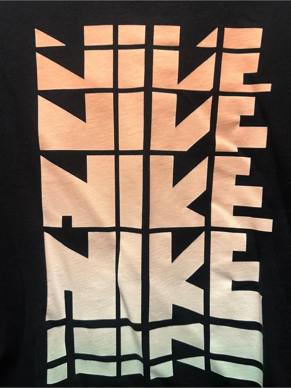 Nike Women's Black Short-Sleeve Tee - Image 6