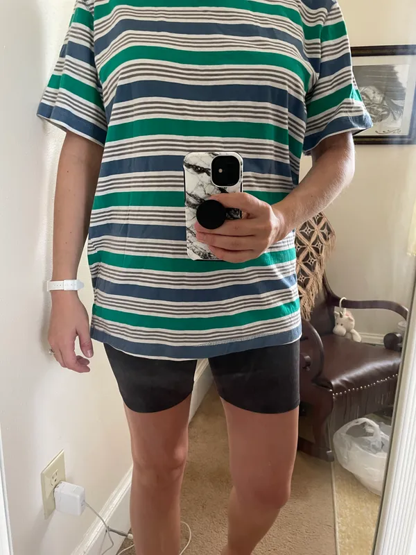 Retro Striped Short Sleeve T Shirt - Image 4