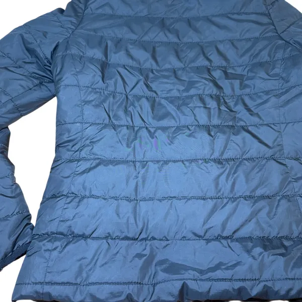 New Balance Women's Puffer Jacket‎ Black Full Zip Stand Collar Quilted Warm - Image 6