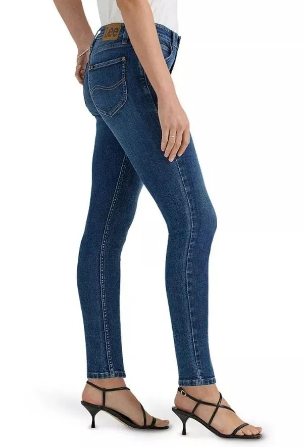 NWT Women's Lee® Legendary Mid-Rise Skinny Jeans Size 18 P - Image 3