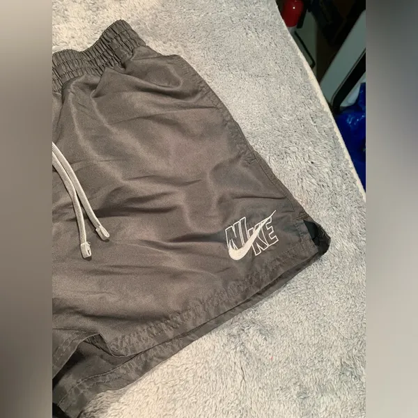 Nike athletic shorts medium gray - Image 2