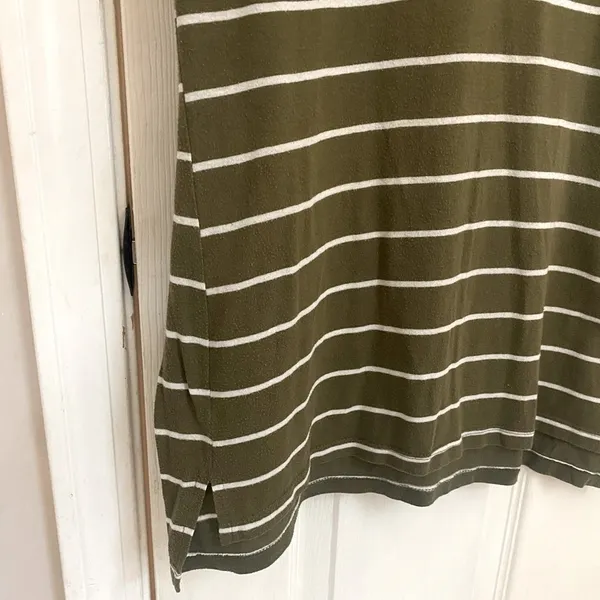 A.N.A Classic V-Neck Striped Short Sleeve Tee Shirt - Image 3